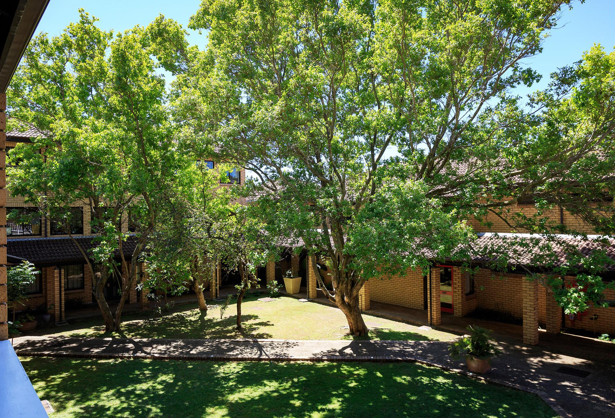 All Africa House, courtyard