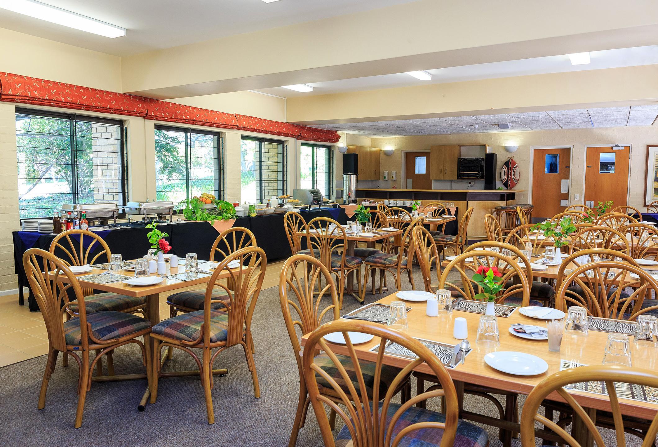 All Africa House, dining room
