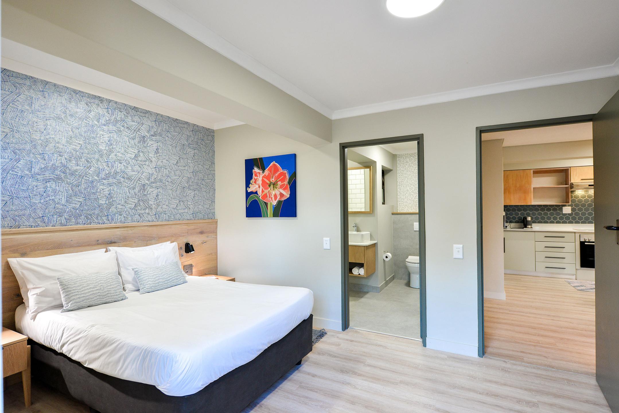 All Africa House: 1-bedroom apartment, bedroom