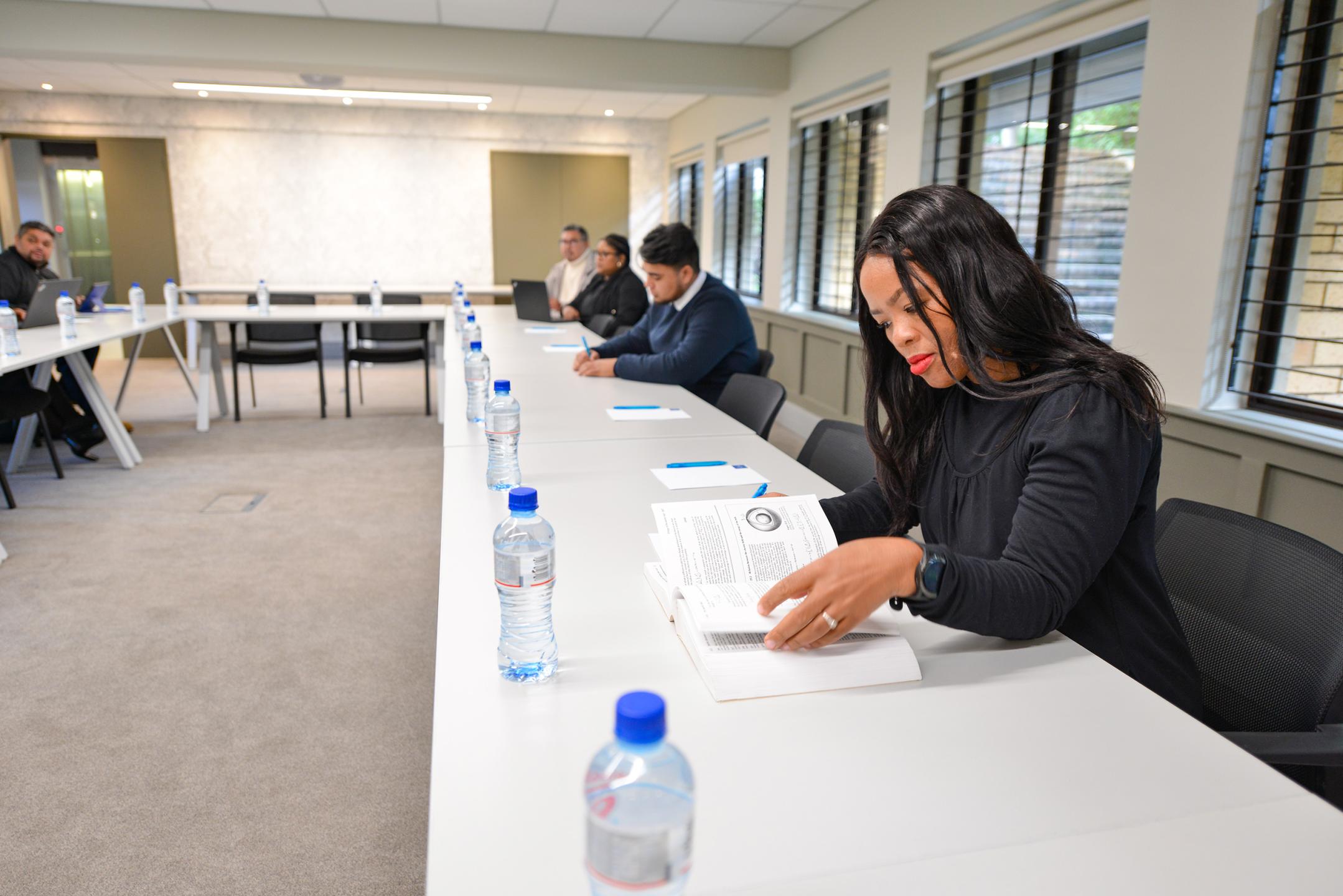 All Africa House: Conference Room, boardroom setup