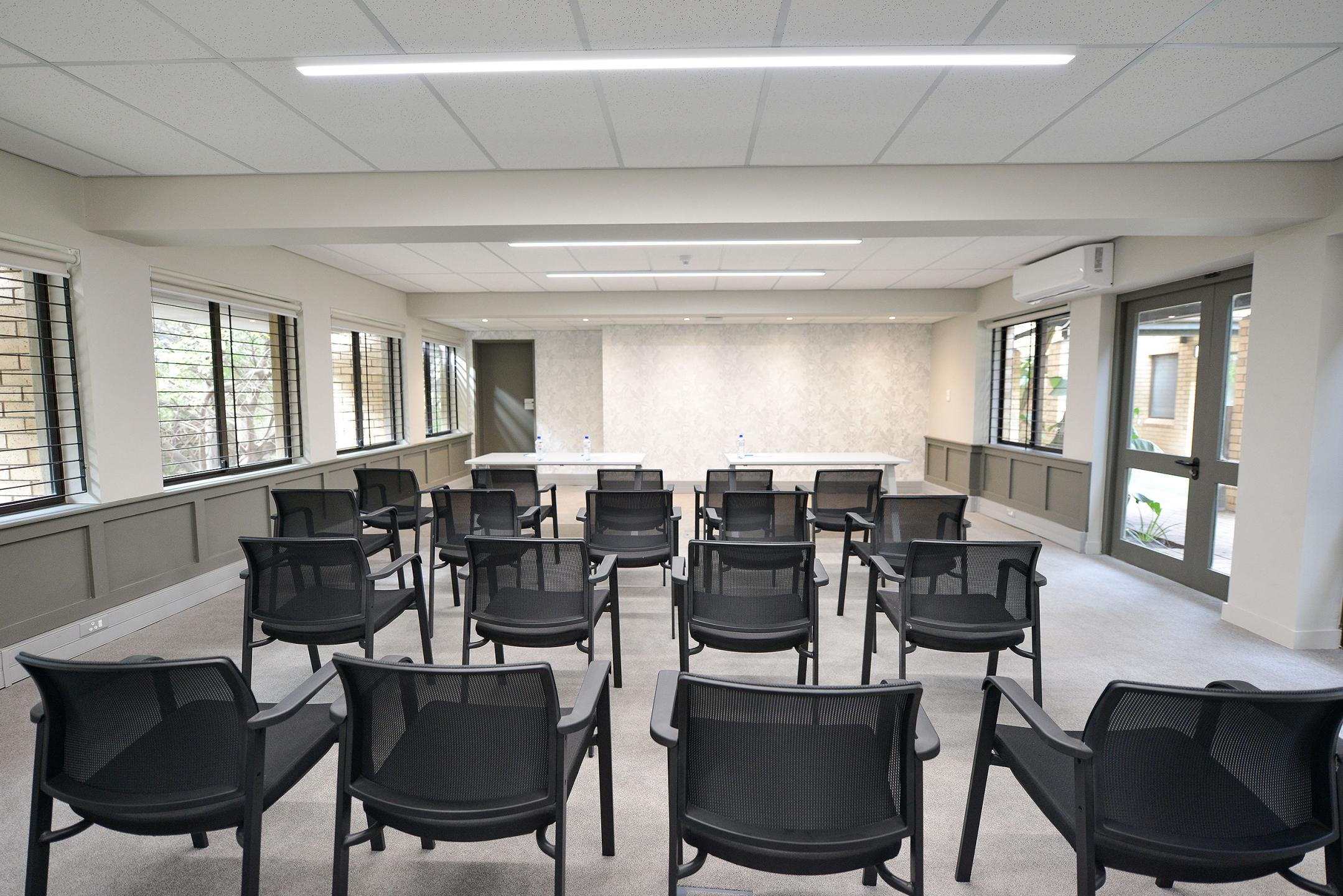 All Africa House: Conference Room, theatre setup