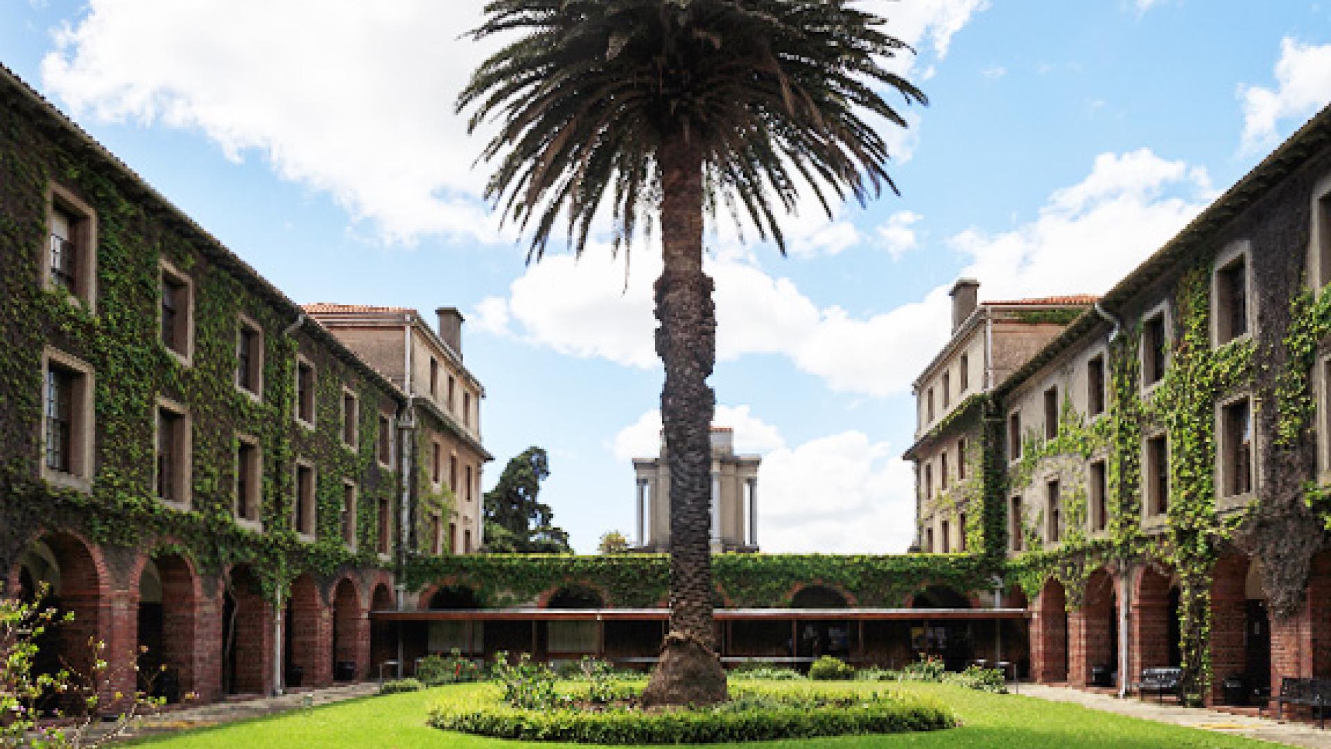 Fuller Hall - courtyard