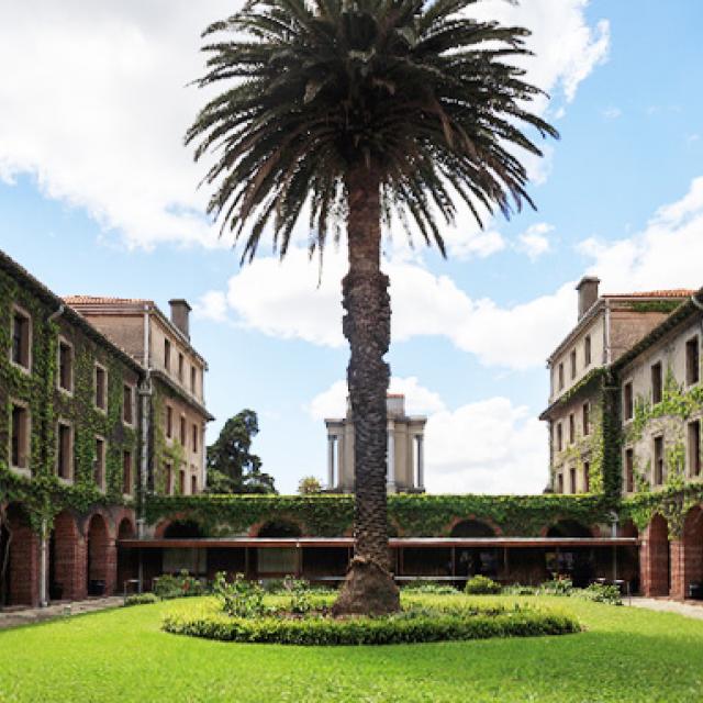 Fuller Hall - courtyard