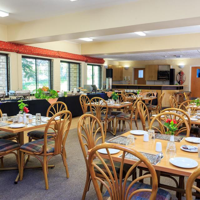 All Africa House, dining room
