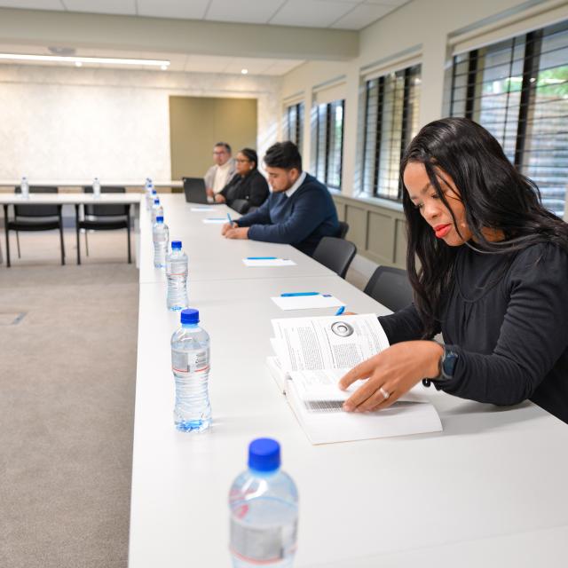 All Africa House: Conference Room, boardroom setup