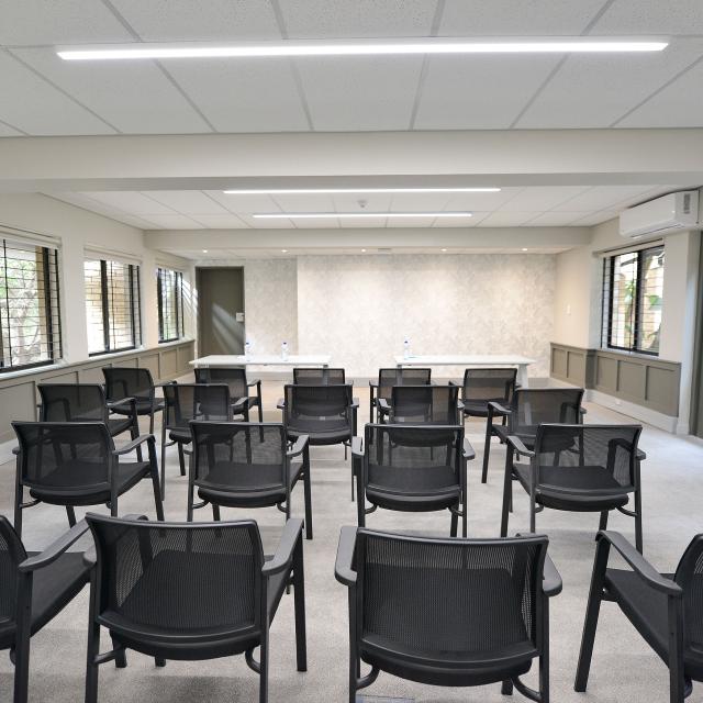 All Africa House: Conference Room, theatre setup